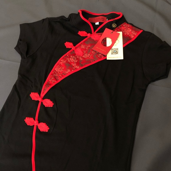 🐉 NWT MANDARIN ASIAN TOP ✨ - Picture 3 of 6